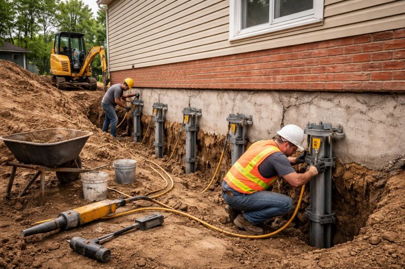 Top Foundation Lifting Companies in New Albany, OH